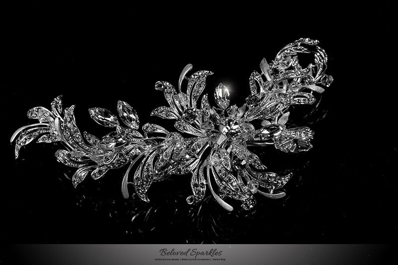 Loreta Romantic Cluster Hair Comb | Swarovski Crystal - Beloved Sparkles
- 1